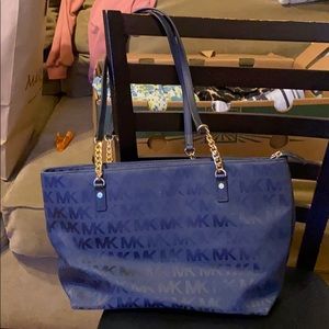Navy Michael Kors Purse